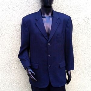 Abriani Men's 100% Wool Woolmark Sport Coat Blazer (korea)